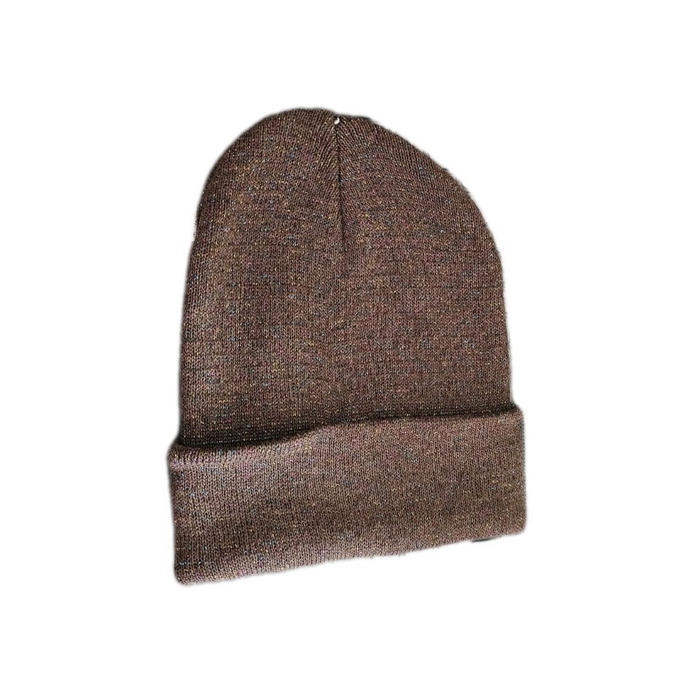 UNBRANDED‎ HAT MULTICOLOR Brown/Rainbow SPARKLE WOMEN NEW #171-172